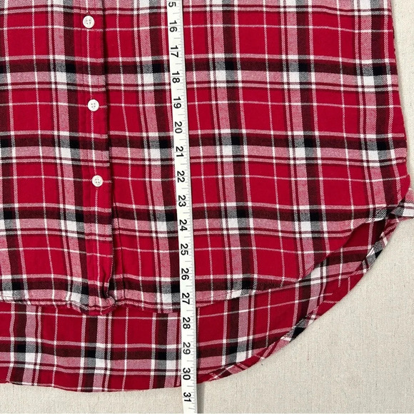 Wrangler Women’s Red Flannel Size Large - Picture 9 of 9